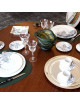 6 assiettes Stanislas Haviland - 2 coloris 3 diamètres