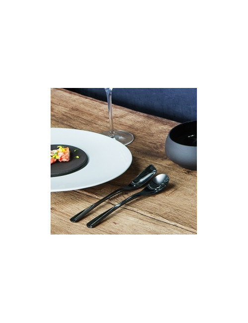 Ecrin 50 couverts XY Black miroir DEGRENNE