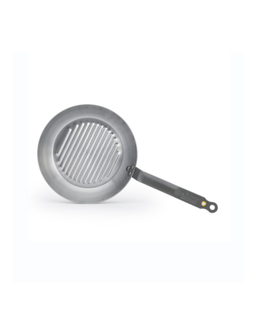 Poêle grill acier De Buyer Mineral B - 2 tailles