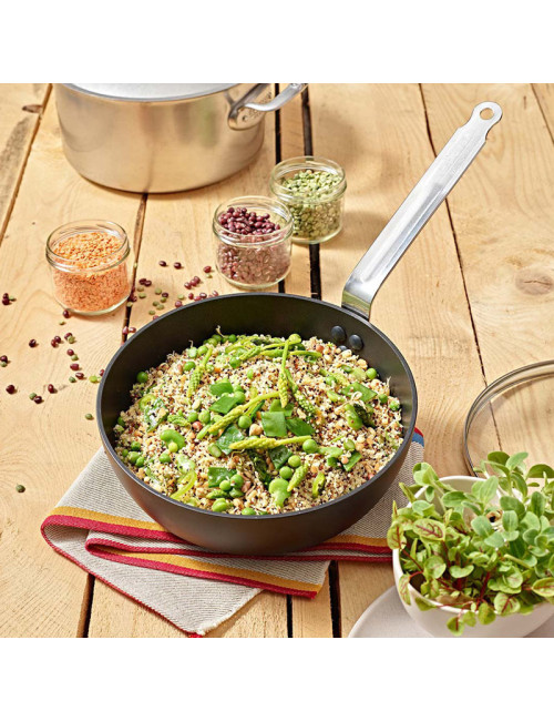 Sauteuse bombée Choc intense De Buyer - 2 tailles
