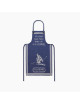 Tablier bleu Opinel en coton