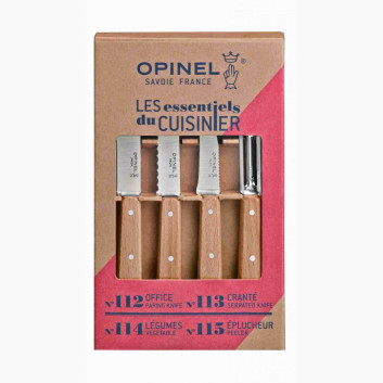 Coffret Les Essentiels du cuisinier Opinel - 7 coloris