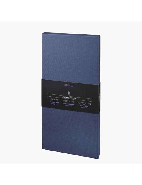 Coffret Opinel trio 3 couteaux Les Forgés 1890