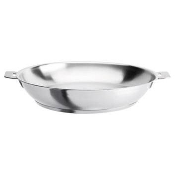 Poêle haute inox Cristel Strate - 2 diamètres