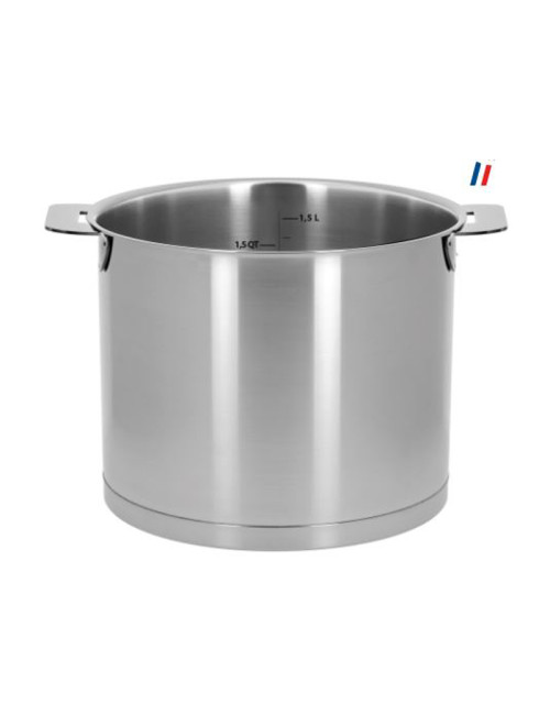 Casserole haute inox Cristel Strate 14cm