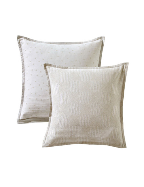 Parure de lit Gramines Blanc des Vosges - 3 coloris