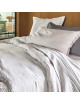 Parure de lit Gramines Blanc des Vosges - 3 coloris