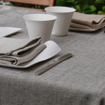 Nappe Modena ENDUITE 100% lin Charvet - 5 coloris