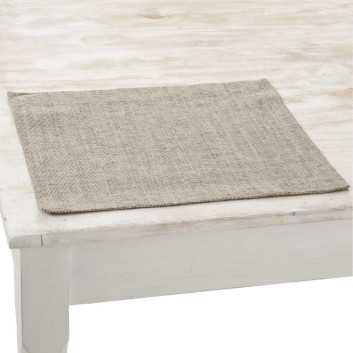 6 sets de table Modena en lin Charvet - 5 coloris