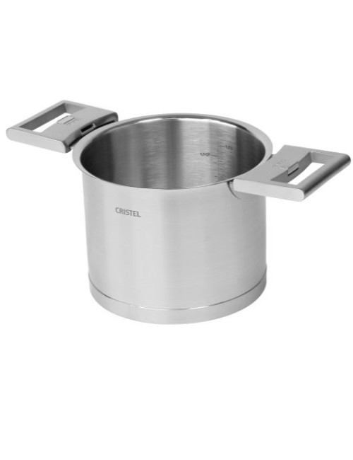 Casserole haute inox Cristel Strate 14cm