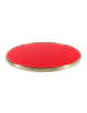 Table bistrot plateau rond stratifié - 30 coloris 2 tailles 2 finitions