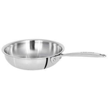 Mini poêle sautoir Cristel Castel Pro en inox - 3 tailles
