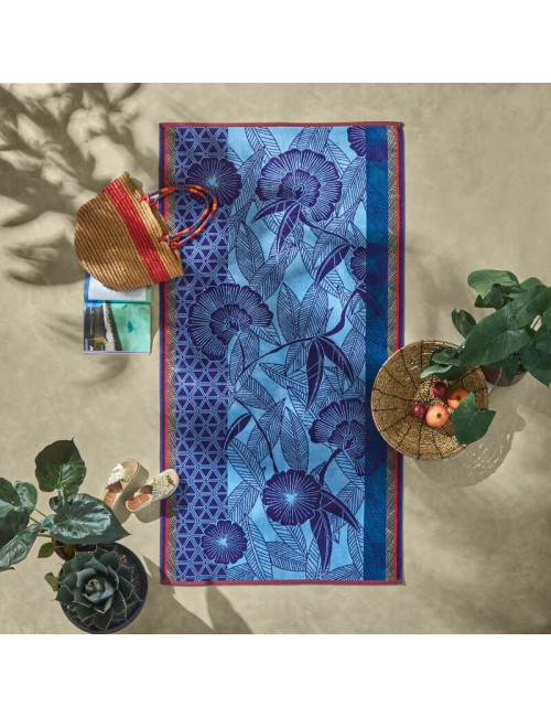 Serviette de plage Orinoco Océania Le Jacquard français
