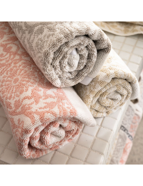 Serviette de bain Charme Le Jacquard français - 3 coloris