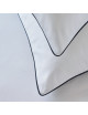 Parure de lit Suite grand luxe bleu Garnier Thiebaut