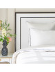 Parure de lit Suite grand luxe bleu Garnier Thiebaut