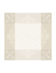 Nappe Venezia coton ivoire Le Jacquard Français - 4 dimensions