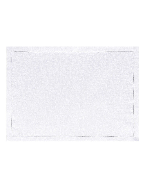 4 sets de table Portofino fiori Le Jacquard Français - 2 coloris