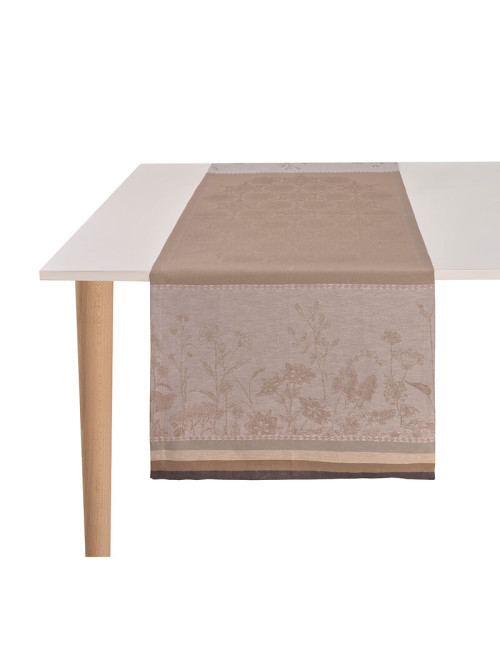 Chemin de table Instant bucolique Le Jacquard Français - 3 coloris