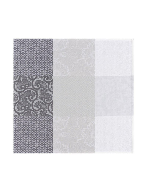 4 serviettes de table Fleurs de Kyoto Le Jacquard Français - 2 coloris