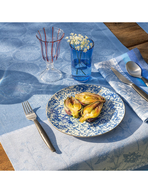 4 serviettes de table Instant bucolique Le Jacquard Français - 3 coloris