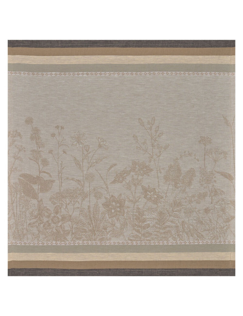 4 serviettes de table Instant bucolique Le Jacquard Français - 3 coloris