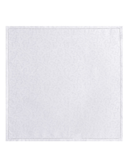 4 serviettes de table Portofino fiori Le Jacquard Français - 2 coloris