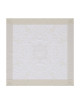 4 serviettes de table Venezia coton ivoire Le Jacquard Français