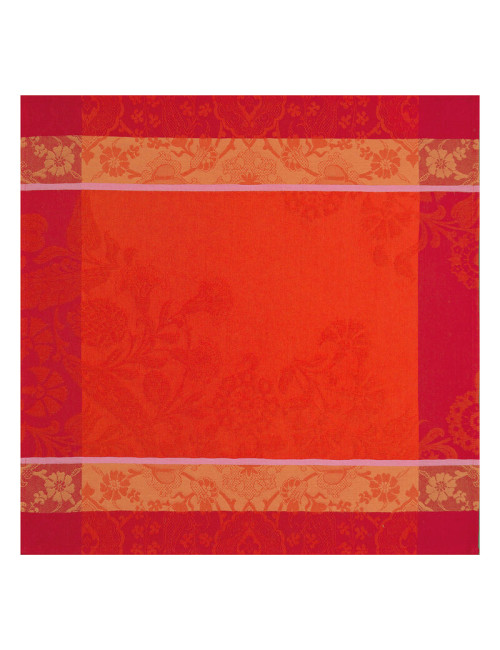 4 serviettes de table Voyage iconique Le Jacquard Français - 3 coloris