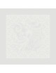 4 serviettes de table Grace perle Garnier Thiebaut