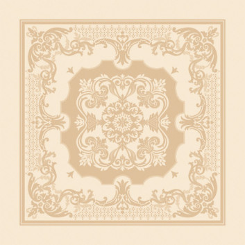 4 serviettes de table Eléonore doré Garnier Thiebaut