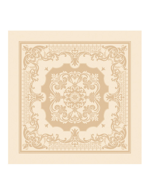 4 serviettes de table Eléonore doré Garnier Thiebaut