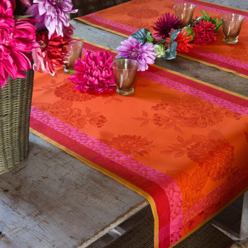 Chemin de table Parfums de Bagatelle Le Jacquard Français