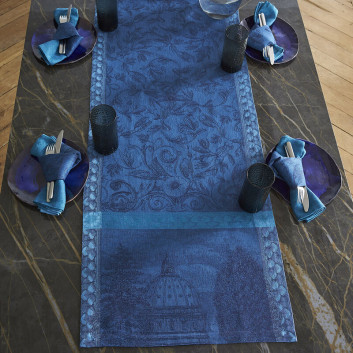 Chemin de table Symphonie Baroque Le Jacquard Français 50x150cm - 2 coloris