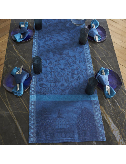 Chemin de table Symphonie Baroque Le Jacquard Français 50x150cm - 2 coloris