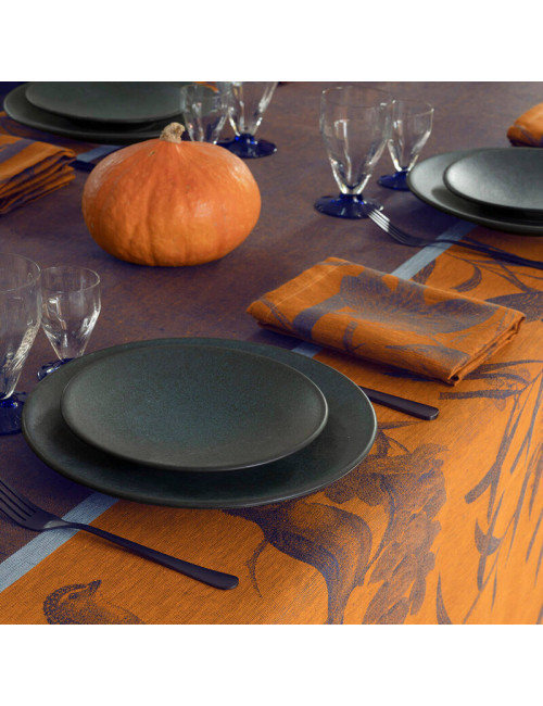 4 serviettes de table Volière Le Jacquard Français - 3 coloris