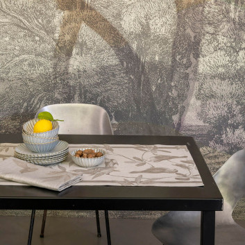 4 sets de table Volière Le Jacquard Français - 3 coloris