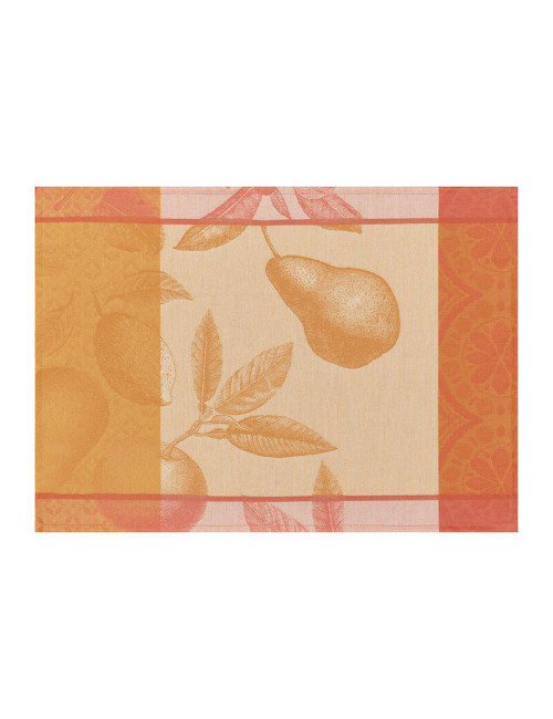 4 sets de table enduits Arrière Pays Le Jacquard Français - 3 coloris