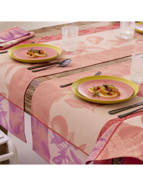 Chemin de table Arrière Pays Le Jacquard Français - 3 coloris