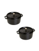 2 mini cocottes 12cm Staub - 2 coloris