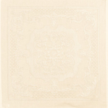 4 serviettes de table Beauregard Garnier Thiebaut Ivoire