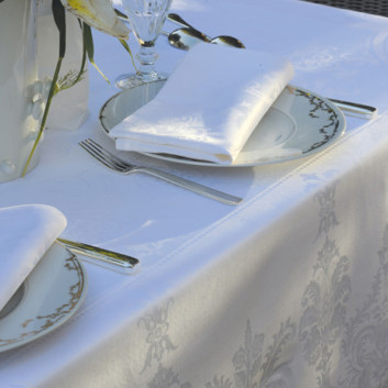 4 serviettes de table Beauregard Garnier Thiebaut - 2 coloris