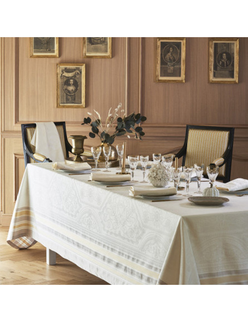 4 serviettes de table Galerie des glaces Garnier Thiebaut