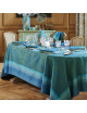 4 sets de table Isaphire émeraude Garnier Thiebaut