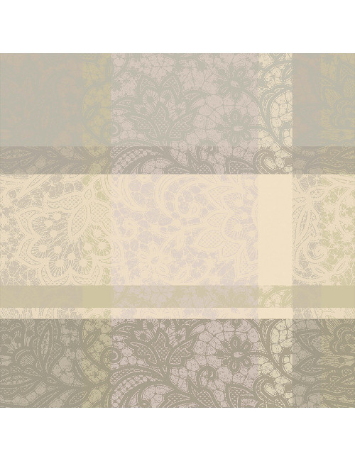 4 serviettes de table Mille dentelles naturel Garnier Thiebaut