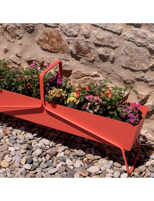 Jardinière longue Basket acier Fermob - 22 coloris