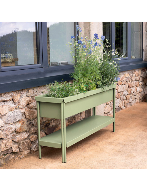 Jardinière Terrazza moyenne acier Fermob - 19 coloris
