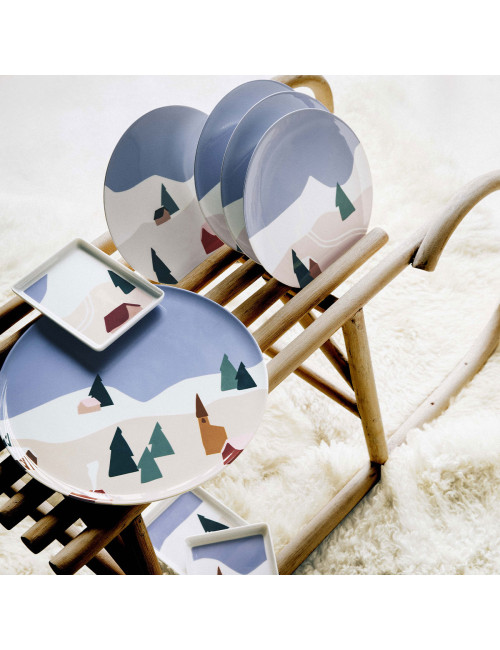 Mug DEGRENNE en porcelaine Destination Montagne