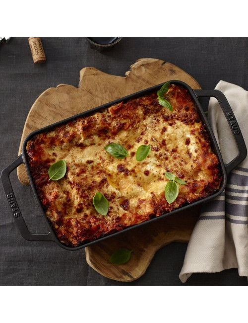 Plat empilable 30x20cm Staub - 2 coloris