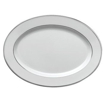 Plat Eclipse Galon platine or Degrenne - 2 coloris
